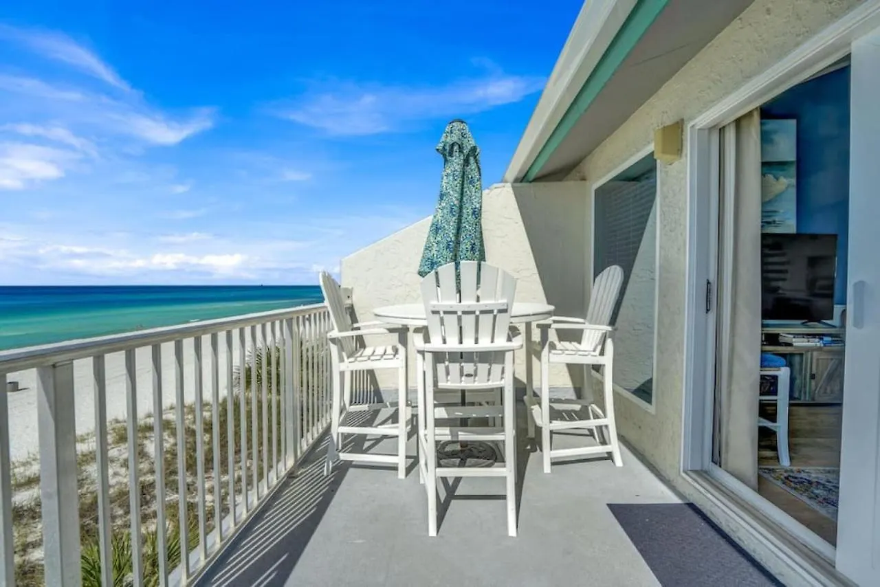 بيت للعطل Queens Cottage Pcb Beach-Front Condo With Regal Gulf Views بنما سيتي بيتش الولايات المتحدة الأمريكية
