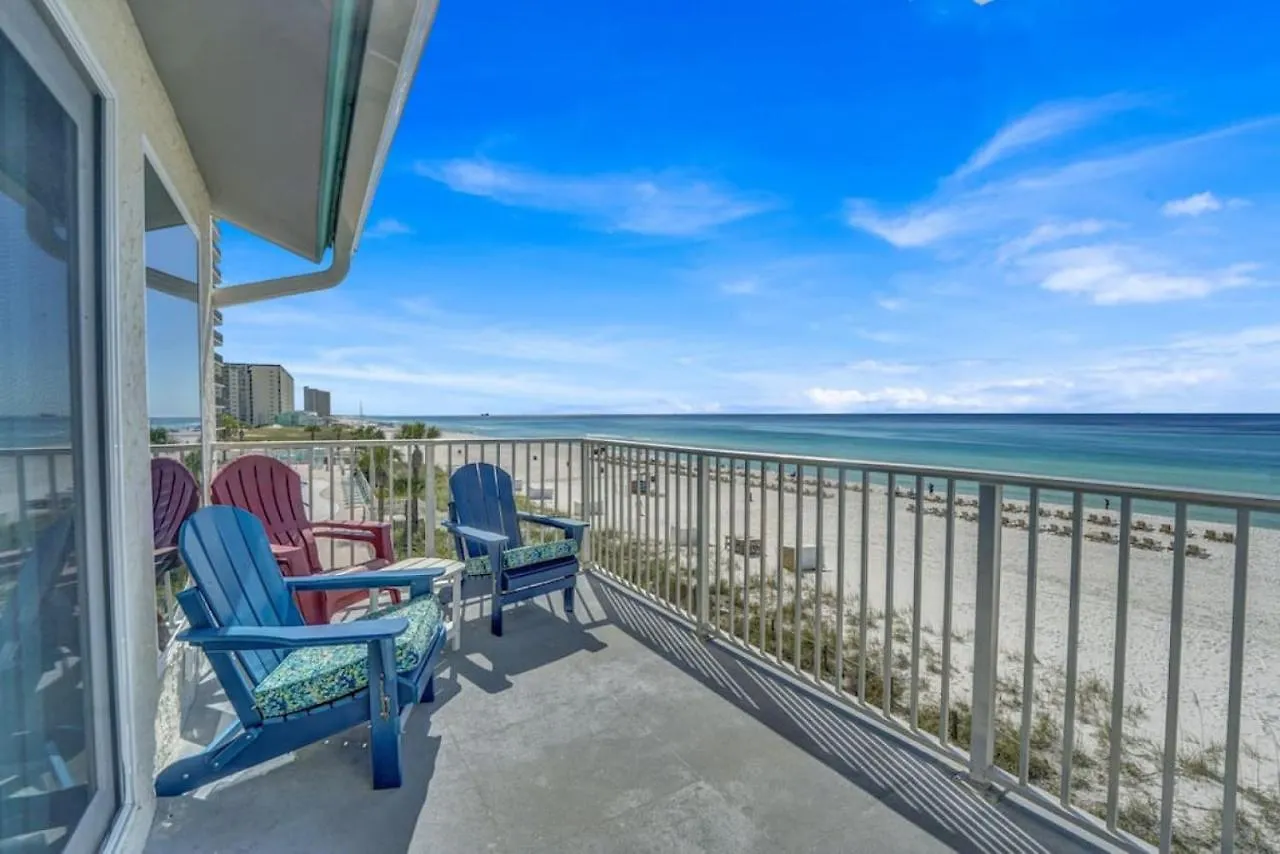 Queens Cottage Pcb Beach-Front Condo With Regal Gulf Views Panama Stadt 0*,  USA